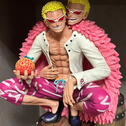 👑 Figurine Collector Doflamingo – Le Tyran de Dressrosa 👑